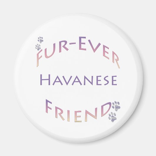 Aimant Furever Havanais (Devant)