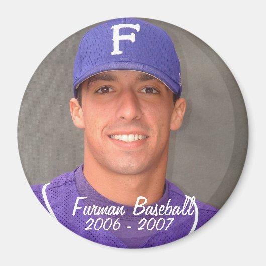 Aimant Furman Mug Shots 2006 009, Furman Baseball, 20... (Devant)