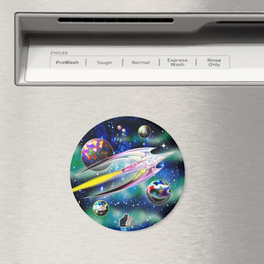 Aimant Fusée de verre (In Situ (Lave-vaisselle))