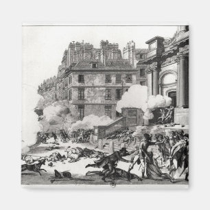 Aimant Fusillade devant l'église Saint-Roch à Paris