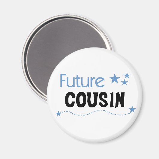Aimant Futur Cousin Blue (Recto/Verso)