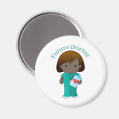 Aimant Futur Docteur fille (Recto/Verso)
