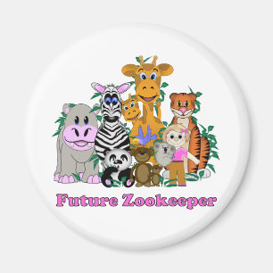 Aimant Futur gardienne de zoo