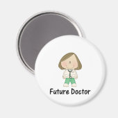 Aimant futur médecin (fille) (Recto/Verso)