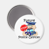 Aimant futur officier de police (Recto/Verso)