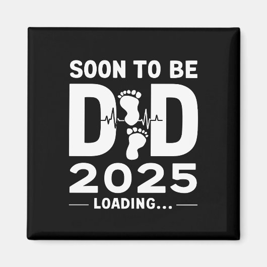 Aimant Futur Papa Ét 2025 Nouveau Papa À Venir (Devant)