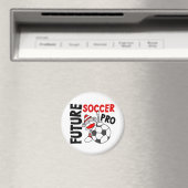 Aimant Futur Soccer Pro Sock Monkey (In Situ (Lave-vaisselle))