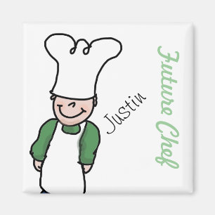 Aimant Future Chef - Cuisine personnalisée
