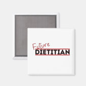Aimant Future diététiste (Recto/Verso)