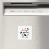 Aimant Future Grand-mère 2026 Annonce de grossesse pour G (In Situ (Lave-vaisselle))