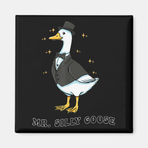 Aimant Future mariée drôle M. Silly Goose Couple de maria