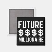 Aimant Future Millionaire (Recto/Verso)