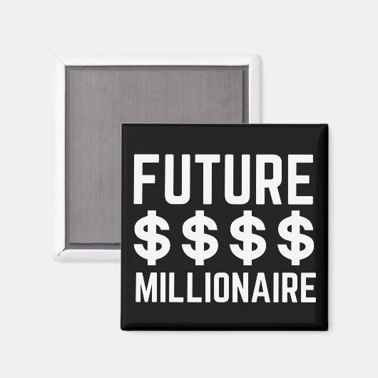 Aimant Future Millionaire (Recto/Verso)