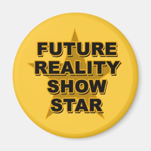 Aimant Future Reality Show T-shirts, cadeaux (Devant)