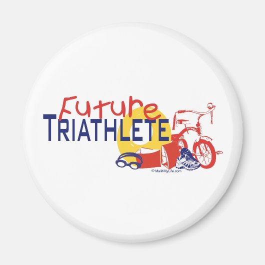Aimant Future Triathlète (Devant)