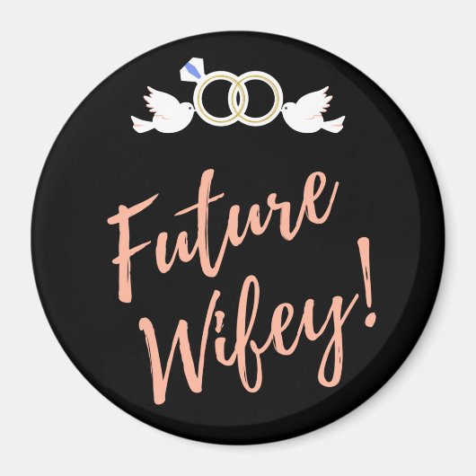 Aimant Future Wifey Love Birds    (Devant)