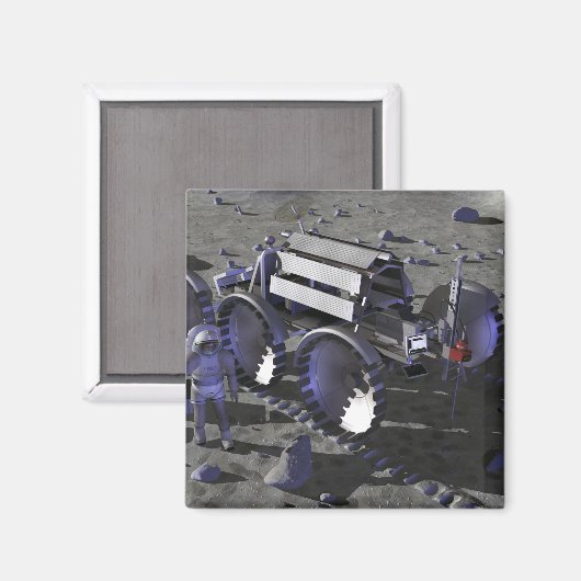 Aimant Futures missions d'exploration spatiale 10 (Recto/Verso)