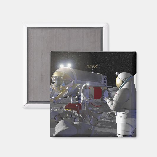 Aimant Futures missions d'exploration spatiale 11 (Recto/Verso)