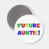 Aimant Futurs T-shirts et cadeaux de couleurs primaires (Recto/Verso)