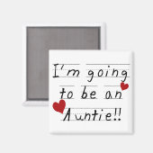 Aimant Futurs T-shirts et cadeaux pour enfants (Recto/Verso)