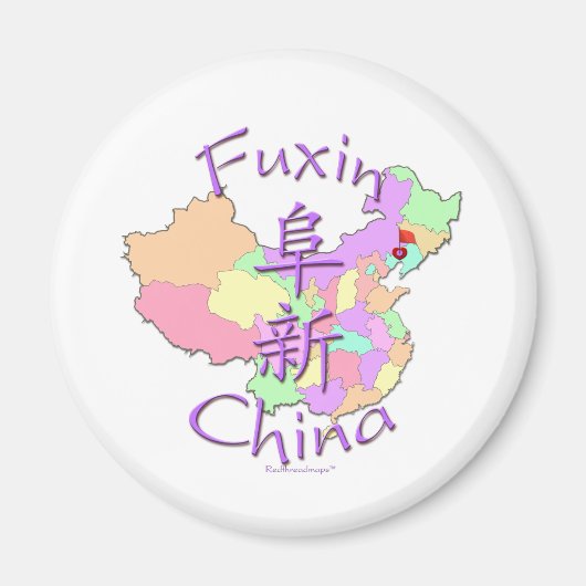 Aimant Fuxin Chine (Devant)