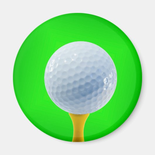 Aimant [fuzzy]balle de golf (Devant)