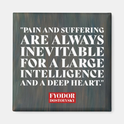 Aimant Fyodor Dostoïevski cite des écrivains russes (Devant)