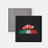 Aimant Gabagool Cacola Meat New Jersey Italian Pride Gift (Recto/Verso)