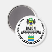 Aimant Gabon (Recto/Verso)