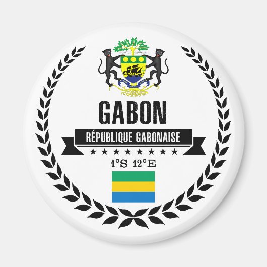 Aimant Gabon (Devant)