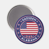 Aimant Gadsden, Alabama (Recto/Verso)