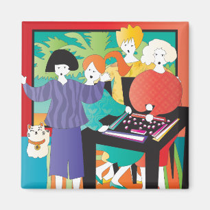 Aimant Gagnante de Mah Jongg2