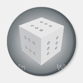 Aimant gagner des dés de chance (Devant)