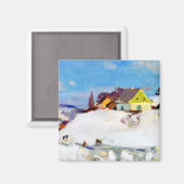 Aimant Gagnon - Ferme, Baie Saint Paul (Recto/Verso)