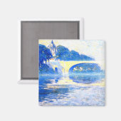 Aimant Gagnon - Miste du matin tôt, Pont de l'Arche (Recto/Verso)