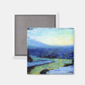 Aimant Gagnon - Twilight, peinture fine art (Recto/Verso)