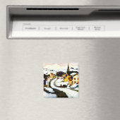 Aimant Gagnon - Village dans les Laurentides (In Situ (Lave-vaisselle))