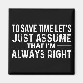 Aimant gain de temps (Devant)