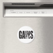Aimant GAINS - Motivation "Body building" (In Situ (Lave-vaisselle))