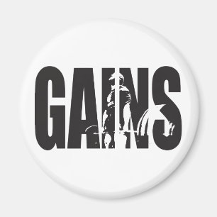 Aimant GAINS - Motivation "Body building"