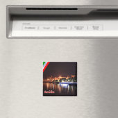 Aimant GAL007 BARDOLINO - Lac de Garde - Italie - Fridge (In Situ (Lave-vaisselle))