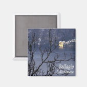 Aimant GAL011 BELLAGIO, Lac de Côme, Italie, Frigo (Recto/Verso)