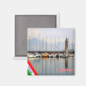 Aimant GAL034 DESENZANO, Lac de Garde, Italie, Frigo (Recto/Verso)