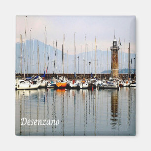 Aimant GAL036 DESENZANO, Lac de Garde, Italie, Frigo