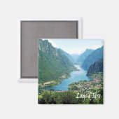 Aimant GAL065 LAKE IDRO, Panorama, Italie, Frigo (Recto/Verso)