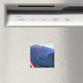 Aimant GAL067 LAKE COMO, Panorama, Italie, Réfrigérateur (In Situ (Lave-vaisselle))