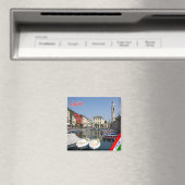 Aimant GAL073 LAZISE, Lac de Garde, Port, Italie, Frigo (In Situ (Lave-vaisselle))