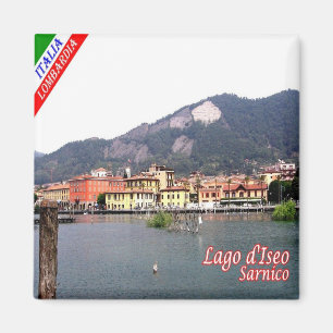 Aimant GAL107 SARNICO, Lac Iseo, Italie, Frigo