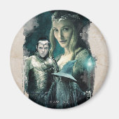 Aimant Galadriel, ELROND™, & Gandalf Graphic (Devant)