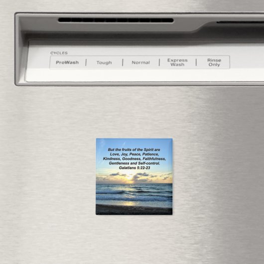 AIMANT GALATIENS 5 FRUITS DE LA SCRIPTURE SPIRITE VERSE (In Situ (Lave-vaisselle))